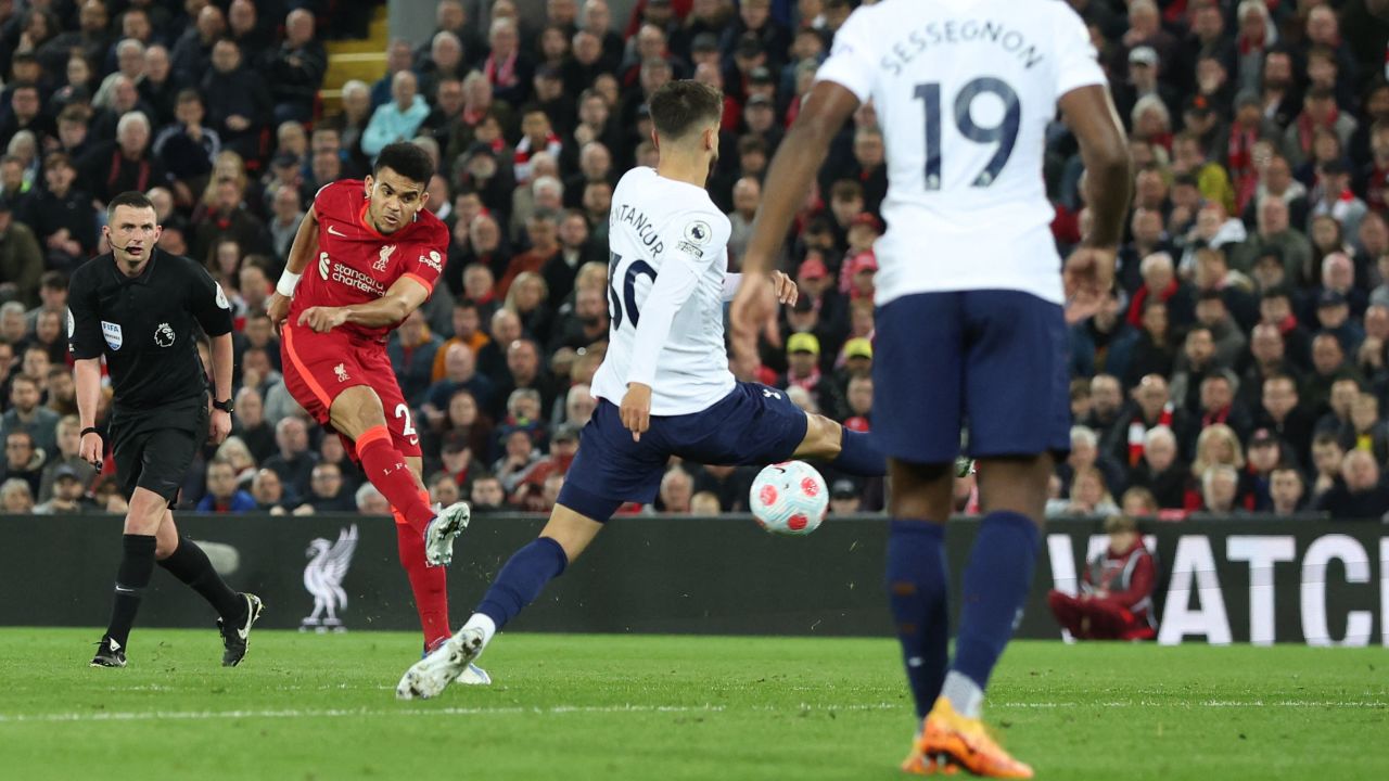 Diaz levels for Liverpool.
