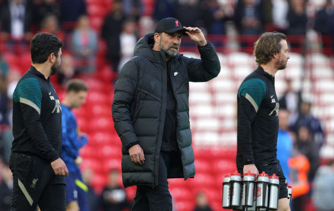 Klopp was critical of Spurs' tactics.