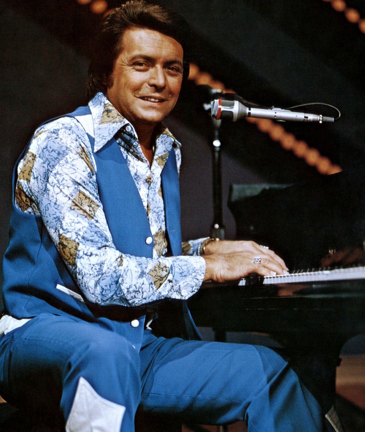 Country singer Mickey Gilley, best known as the pioneer of the 