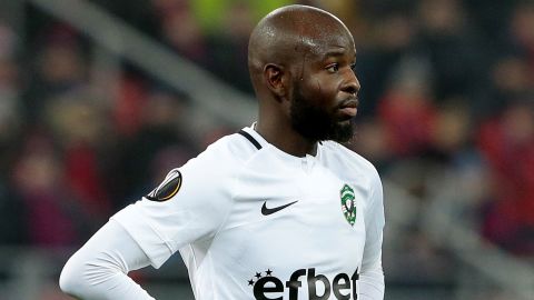Jody Lukoki, pictured here for Ludogorets Razgrad in 2019, has died at the age of 29.