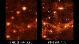 webb telescope spitzer comparison 0509