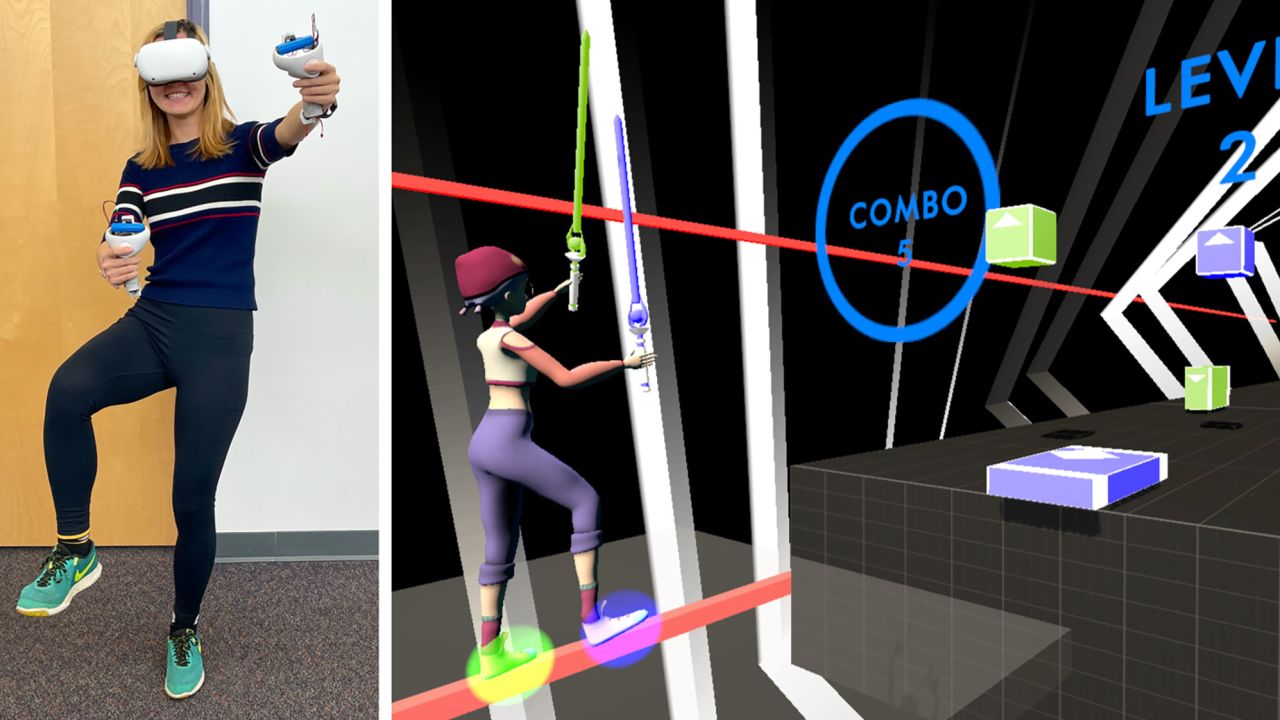 These researchers came up a solution for one of VR's biggest issues: your legs | CNN Business