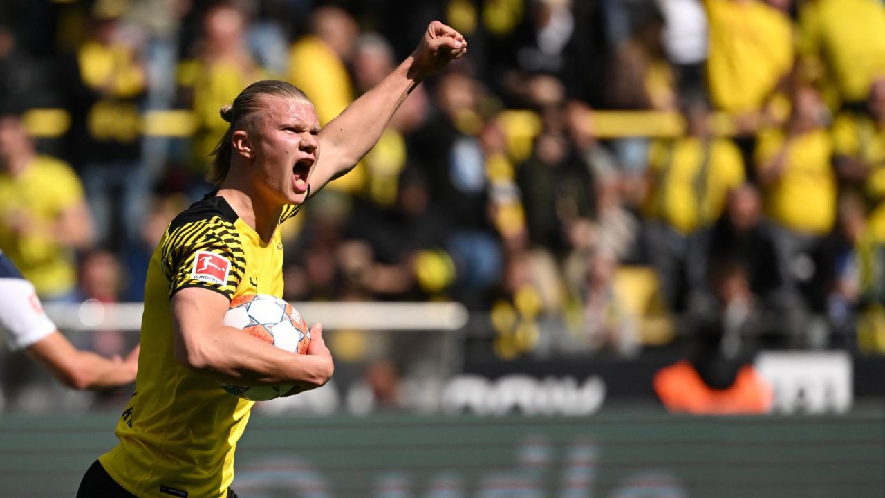 Erling Haaland has broken numerous goalscoring records since moving to Dortmund.