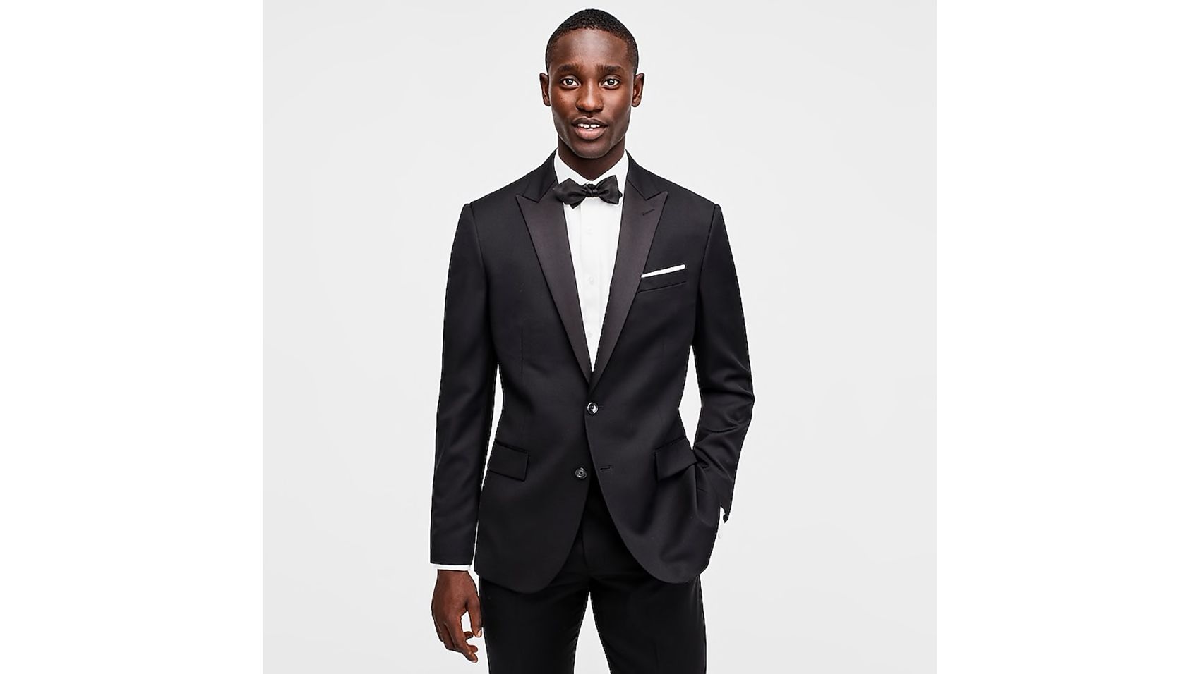 navy blue suit wedding guest