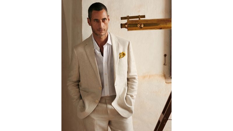 Cream jacket clearance for wedding guest