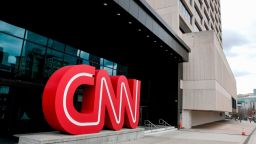ATLANTA, GEORGIA - MARCH 15: A view of the world headquarters for the Cable News Network (CNN) on March 15, 2022 in Atlanta, Georgia. (Photo by Anna Moneymaker/Getty Images)