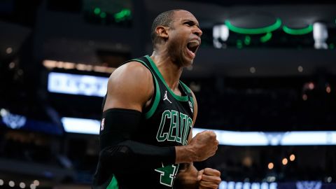 Al Horford led his side to a 116-108 victory.