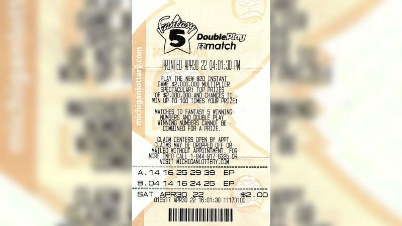 A Michigan Lottery player found a forgotten $242,256 ticket in his