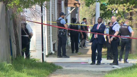 Five people were shot in a Chicago neighborhood on Tuesday, police said.