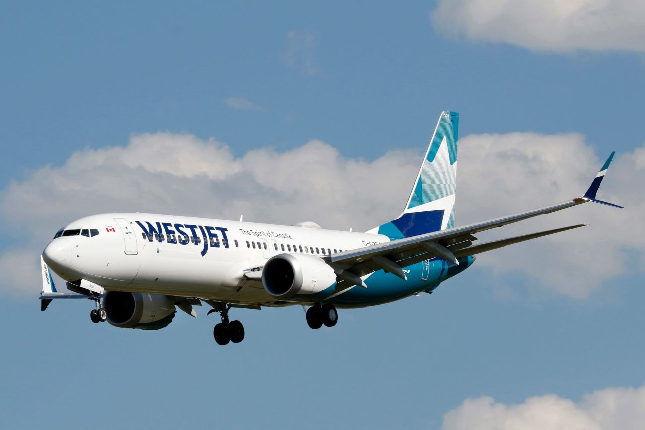 <strong>11. WestJet: </strong>WestJet was the lowest scoring North American carrier for economy passenger satisfaction.