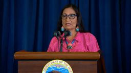 Interior Secretary Deb Haaland discussed on Wednesday the findings of an investigation into the conditions that Native American children endured boarding schools between 1819 and 1969.