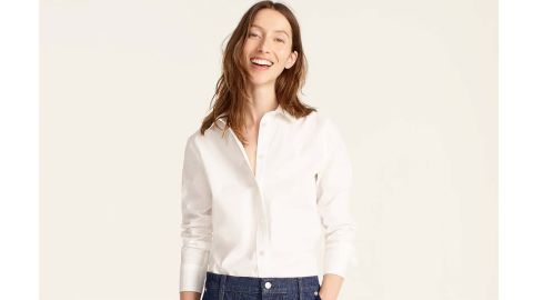 J.Crew Slim-Fit Stretch Cotton Poplin Shirt