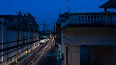 A power outage in Havana.
