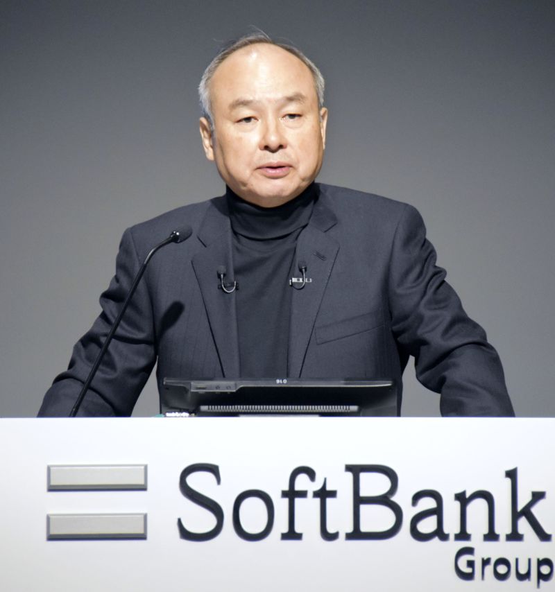 SoftBank reports record $27.5 billion loss on crashing tech stocks