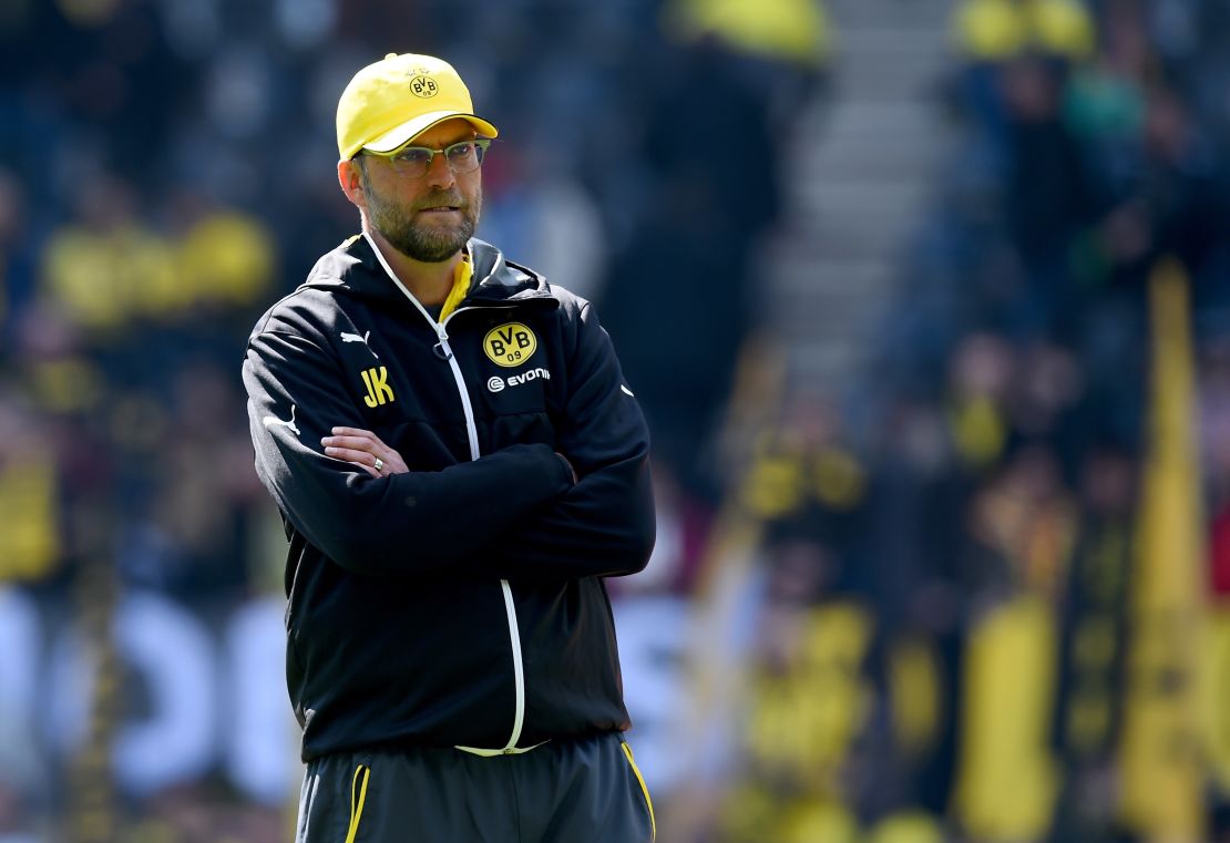 Klopp managed Dortmund for seven seasons.