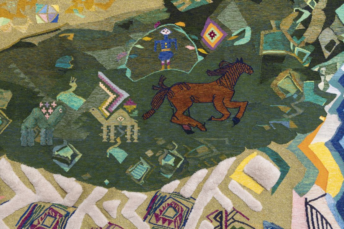 Tapestry by Safia Farhat.