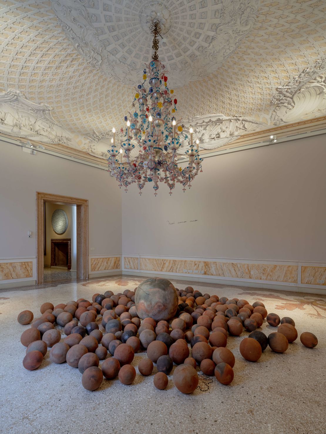 Inside Bosco Sodi's takeover of Palazzo Vendramin Griman. 