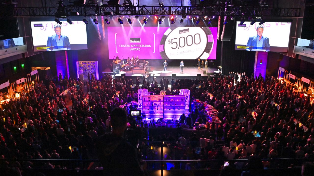 The Cosmopolitan gave its employees $5,000 bonuses during a corporate event.