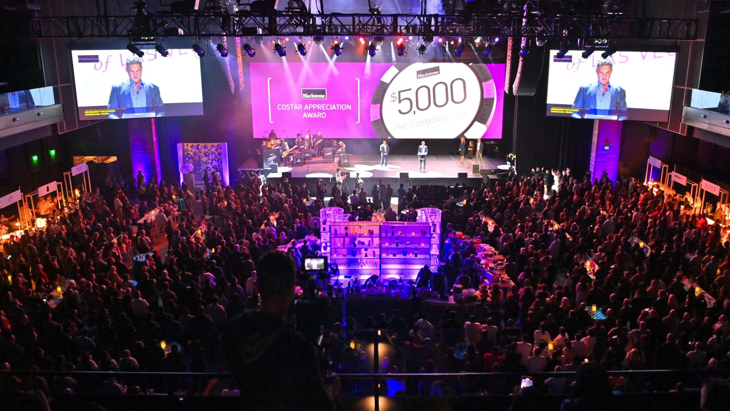 The Cosmopolitan gave its employees $5,000 bonuses during a corporate event.