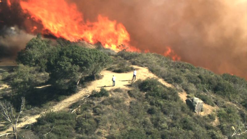 Coastal Fire Destroys At Least 20 Homes In Orange County, California ...