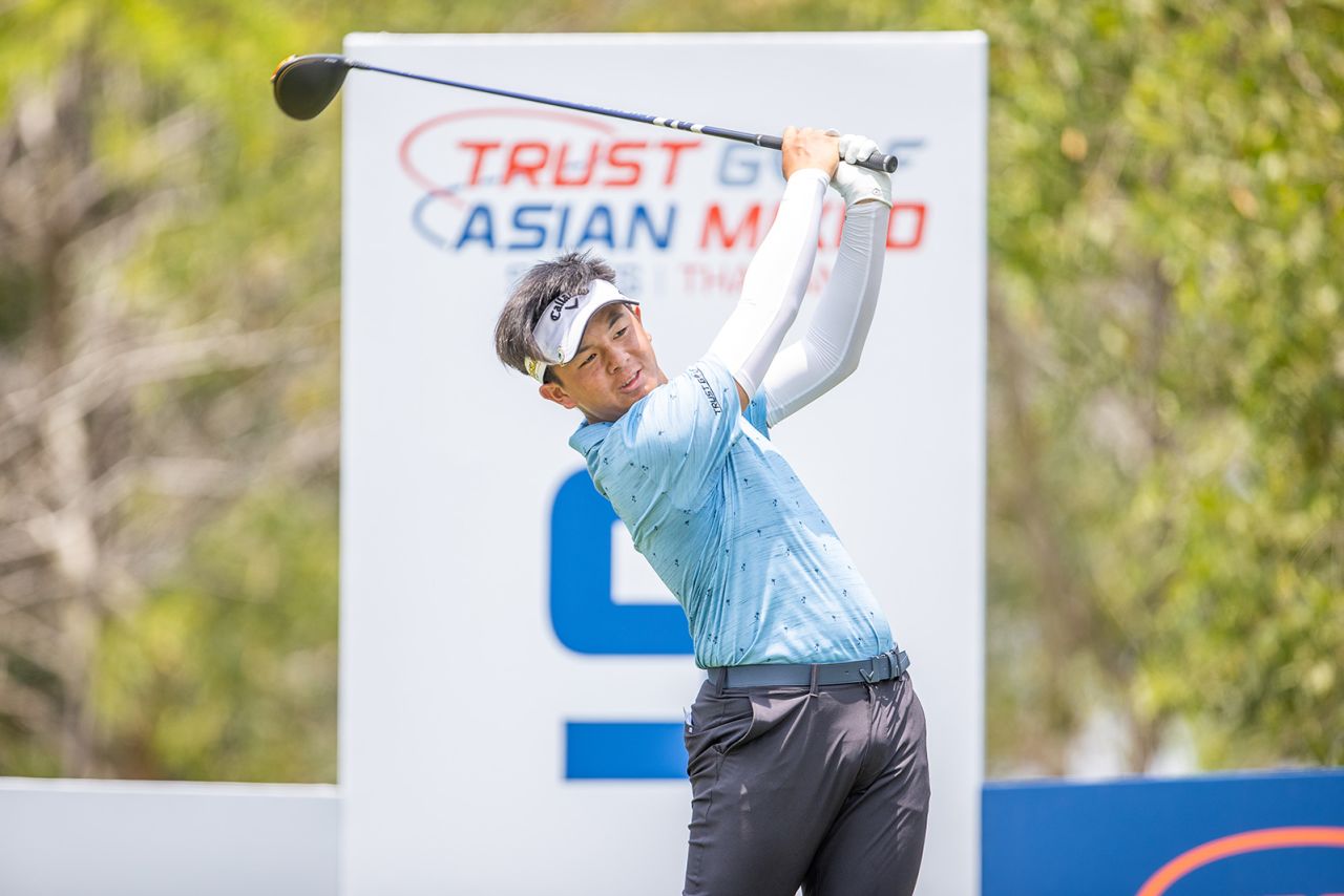 Continuing Thailand's recent trend of golf prodigies, Ratchanon "TK" Chantananuwat narrowly missed out on besting compatriot Thitikul's record when he became the youngest male player to win on a major Tour aged 15 years and 37 days. Victory at the Trust Golf Asian Mixed Cup in April 2022 (pictured) set a new peak in the schoolboy's amateur career, having already become the youngest player to make the cut in the history of the All Thailand Golf Tour in 2020, aged 13 years and four months.