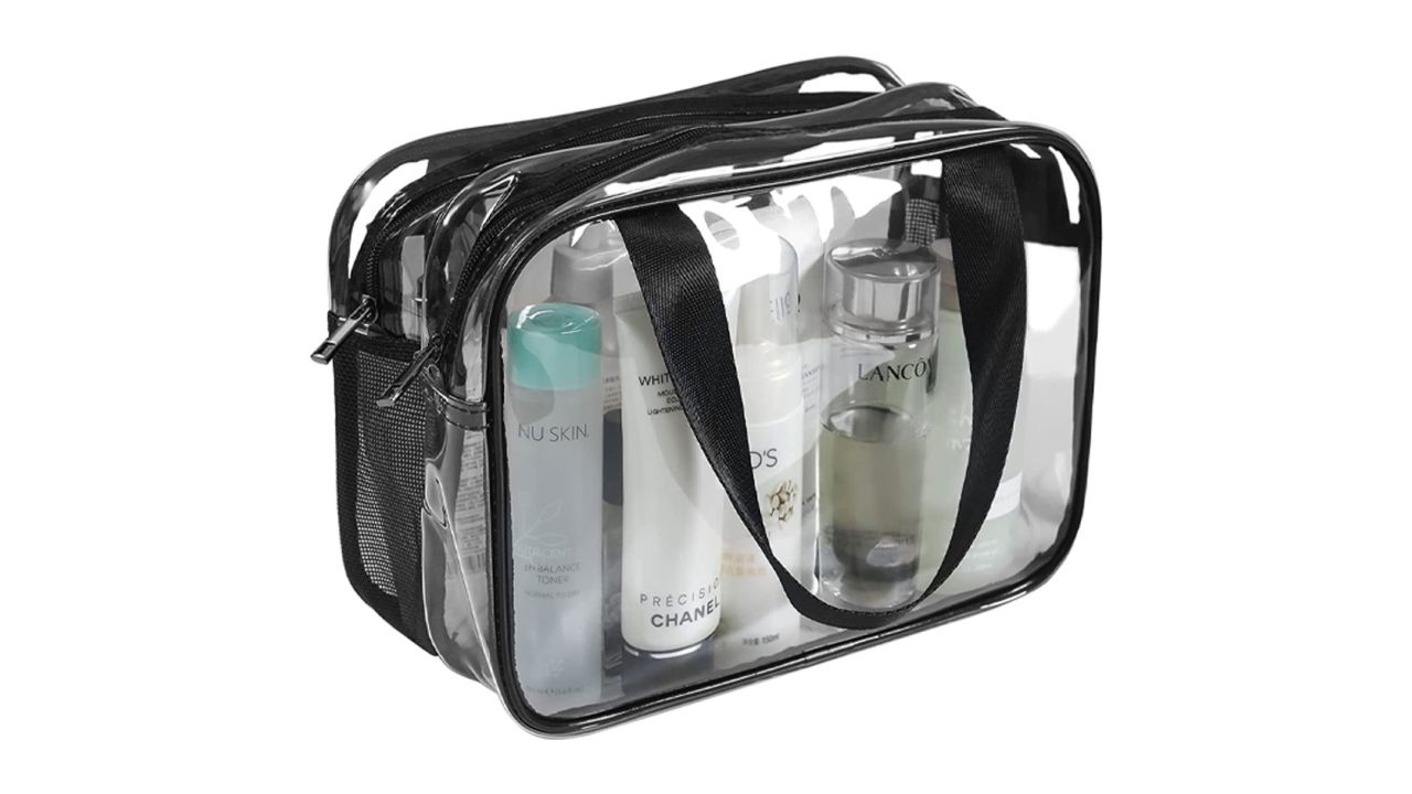 Cosmetic Bag, Women's Travel Pouch, Waterproof Toiletries Beauty Organizer, Ladies  Bathroom Makeup Storage Bag - Temu