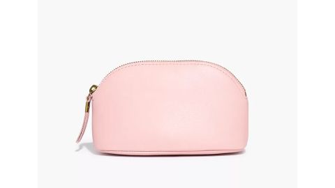 Madewell The Leather Makeup Pouch