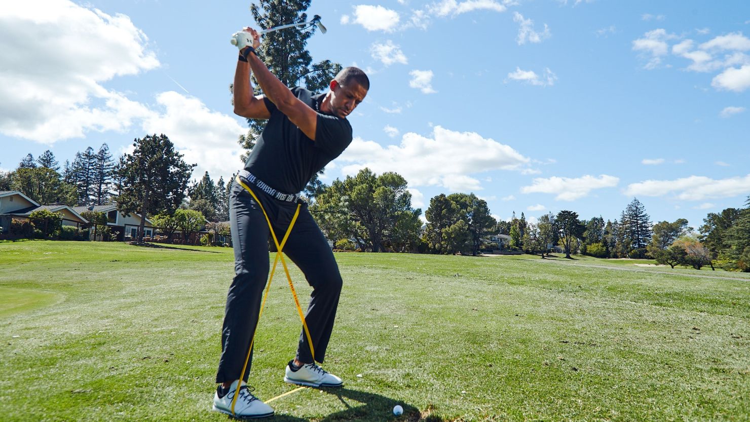 Trevor Anderson has worked as a fitness coach to golfers throughout his career. 