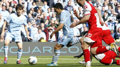 Aguero is City's all-time leading goalscorer.