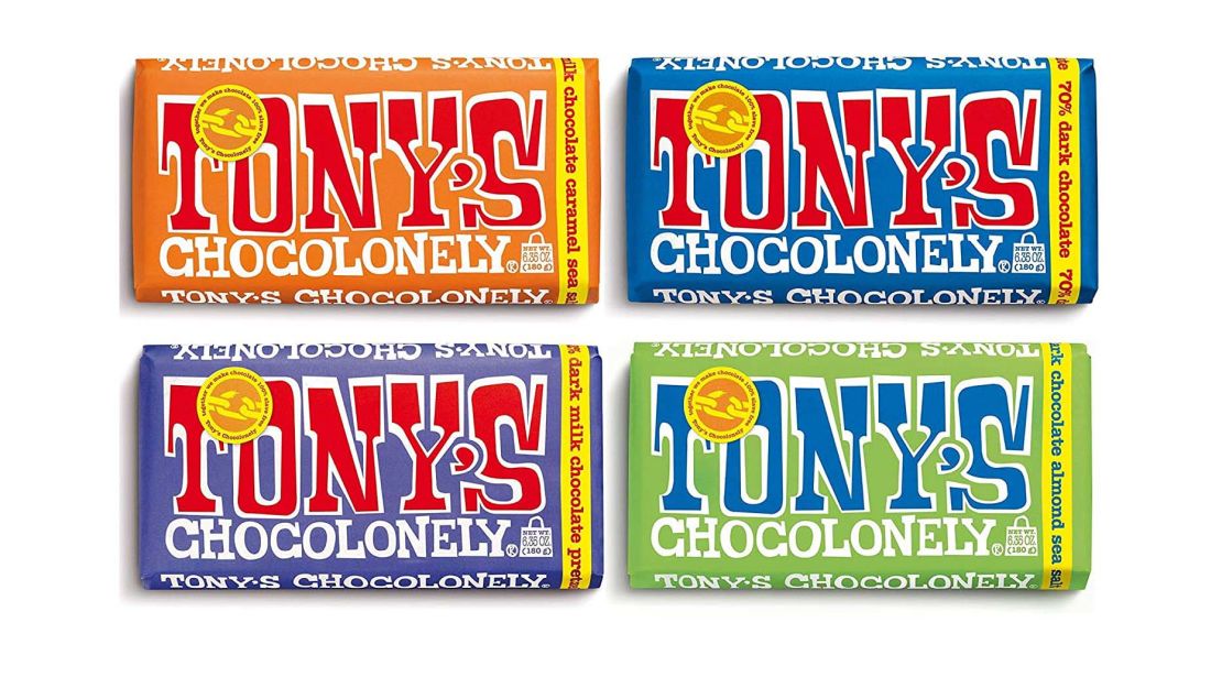 climate activist tips Tony’s Chocolonely Variety Bundle