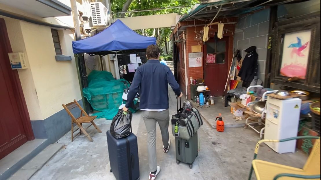 CNN correspondent David Culver leaves Shanghai after living for 50 days under Covid lockdown.