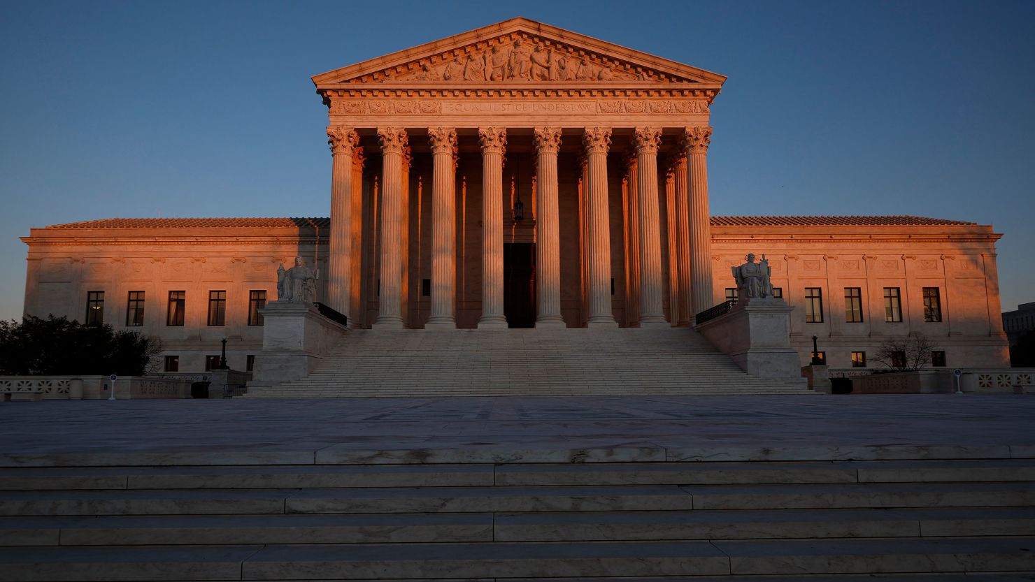 The Supreme Court building is seen on January 26, 2022, in Washington.