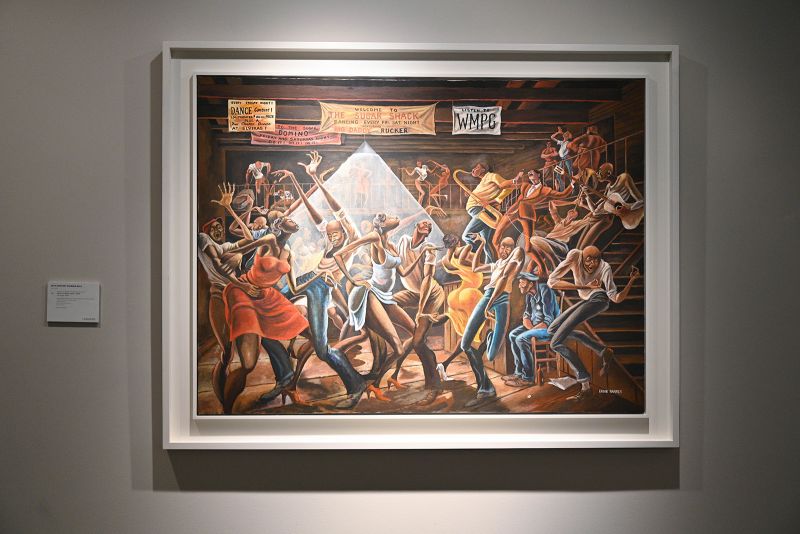 Sugar Shack By Ernie Barnes Sells For 15 3 Million At Auction CNN   220513095133 Sugar Shack Auction 