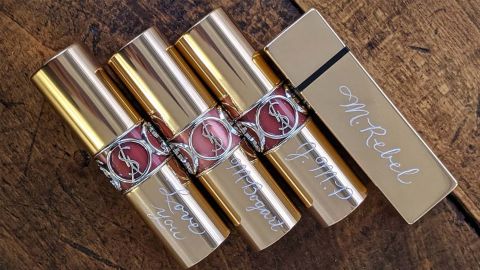 Flower City Letters Engraved Lipstick