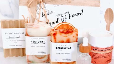 Lather Nature Bridesmaid Set