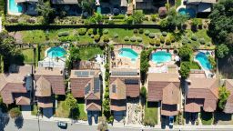 Residential homes in one of the many cities in Southern California where residents will be limited to one day per week of outdoor watering beginning June 1.