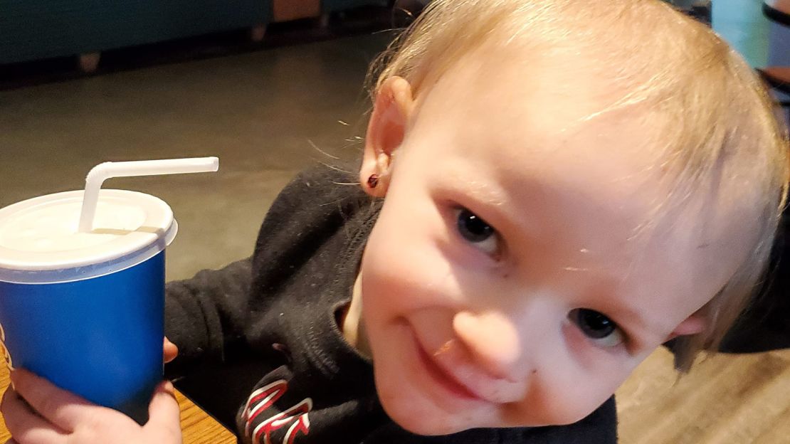 After a few symptoms emerged, Baelyn was flown to a hospital in Minnesota.