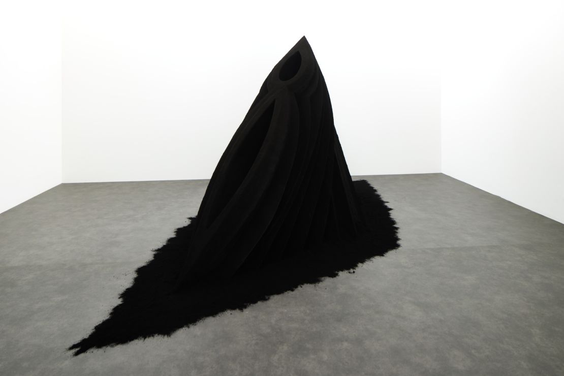 A work using the world's darkest pigment, by Anish Kapoor. 