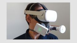 VR mask breath