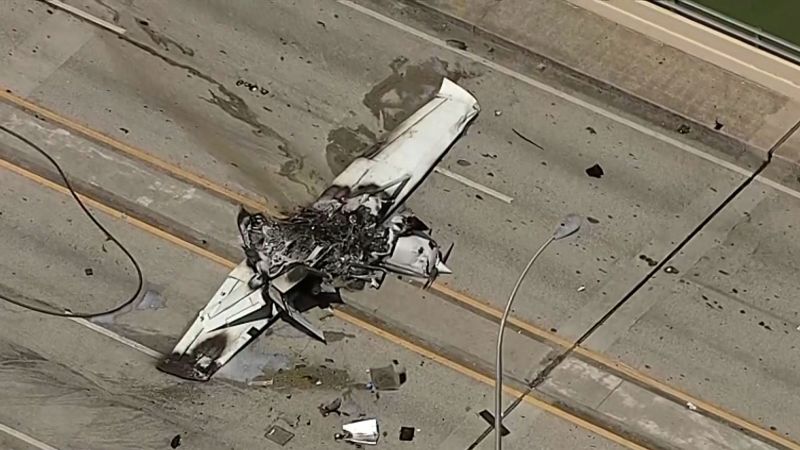 Small Plane Crashes Into Florida Bridge, Killing One Person And 