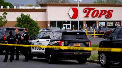 Ten people were killed, and three others wounded, in the shooting May 14 at a supermarket in Buffalo, New York.