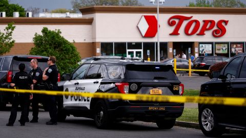 Ten Black shoppers were gunned down in a racially motivated massacre at Tops supermarket on May 14, 2022,  in Buffalo, New York. The gunman later pleaded guilty to charges of domestic terrorism as a hate crime.