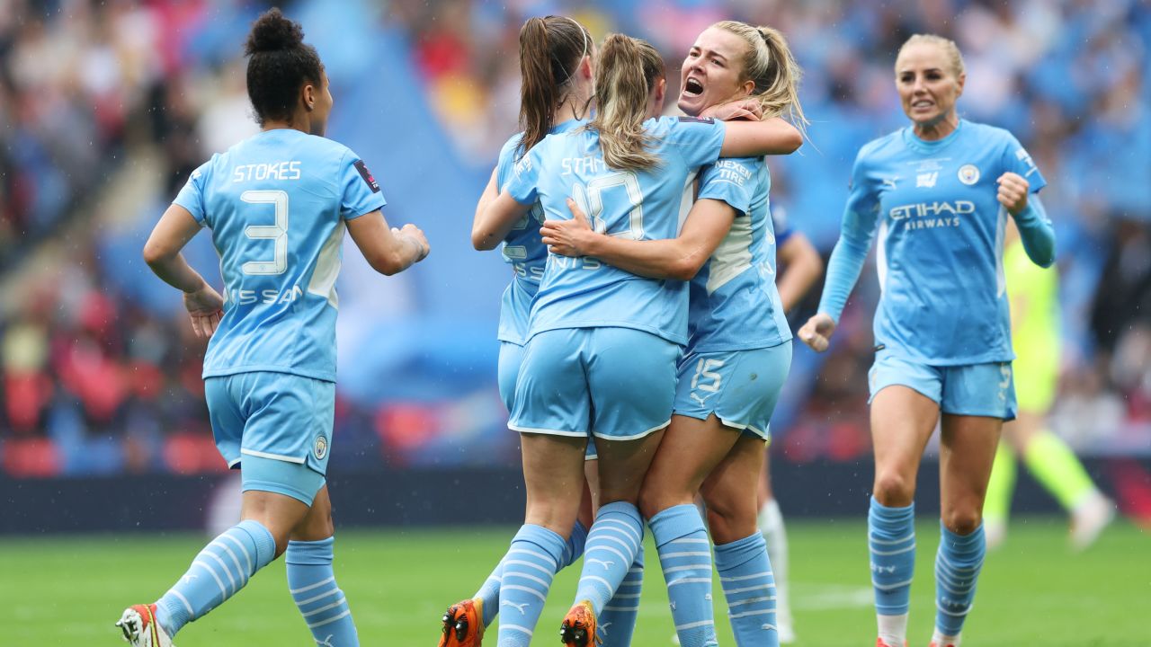 Lauren Hemp's individual effort got City level.