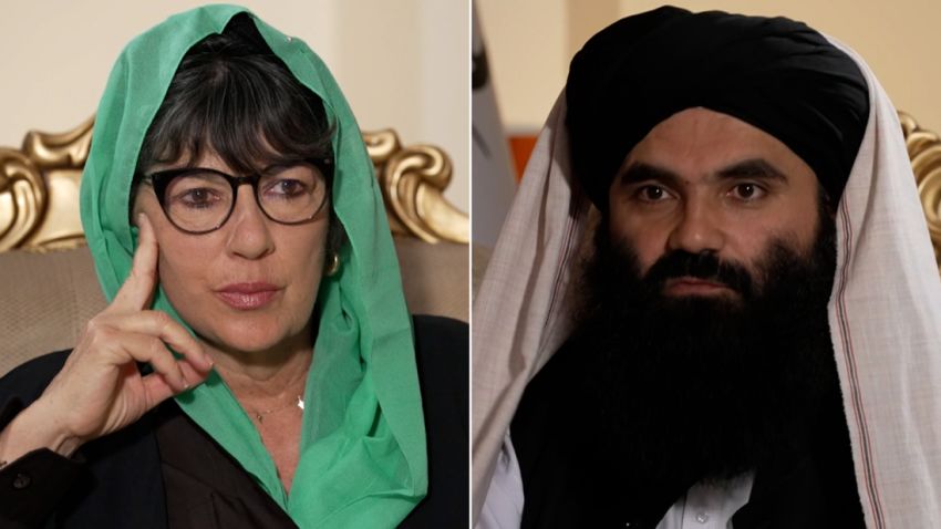 amanpour haqqani split