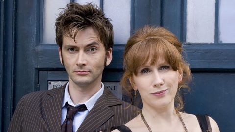 David Tennant and Catherine Tate as the 10th Doctor and companion Donna Noble