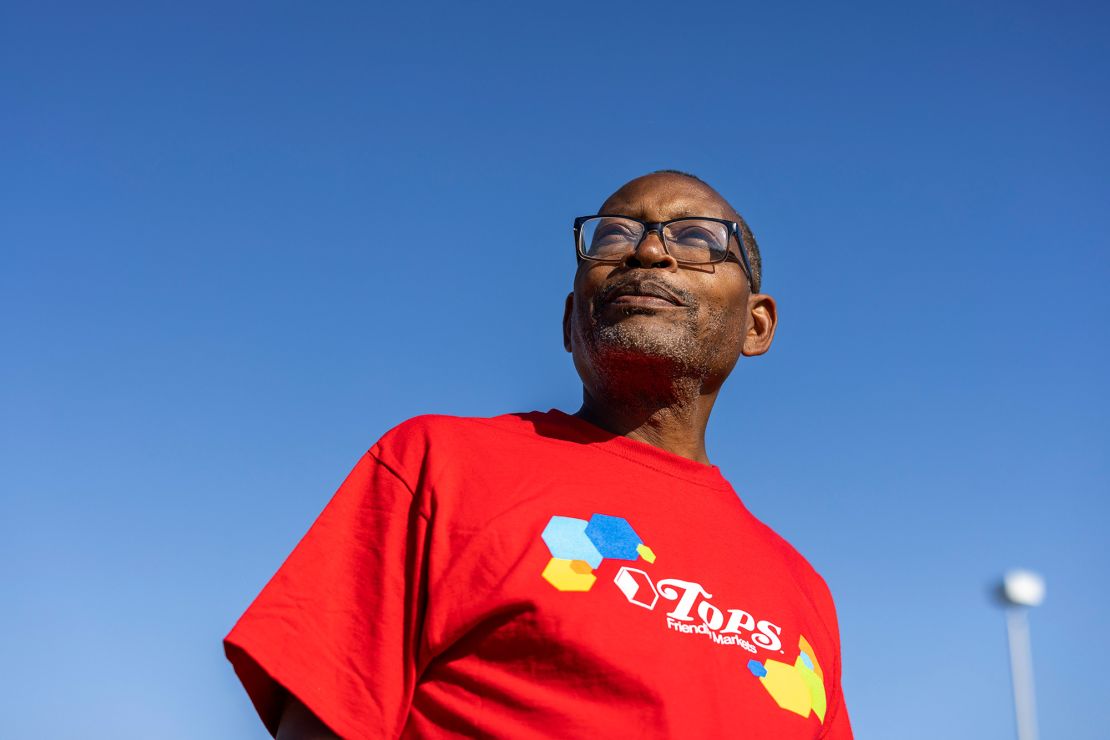 Tony Marshall spends a majority of his days at Tops, picking up and dropping off employees and shoppers.