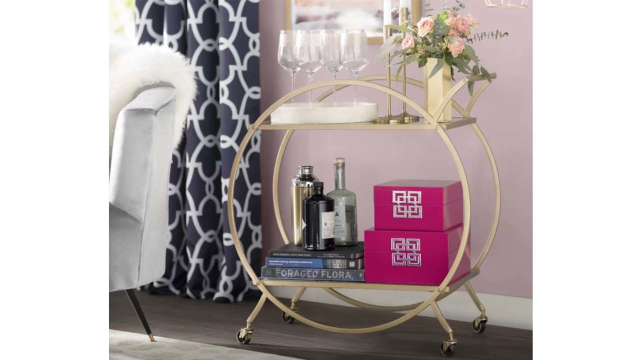 Willa Arlow Interiors Bray Bar Cart