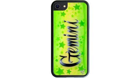 Wildflower Gemini Zodiac iPhone Case