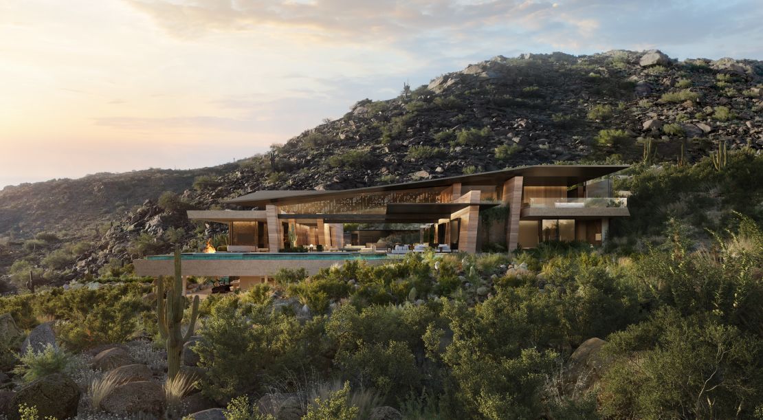 Among SAOTA's upcoming projects is this home in Phoenix, Arizona, inspired by US architects Rick Joy and Wendell Burnettte, said architect Mark Bullivant.