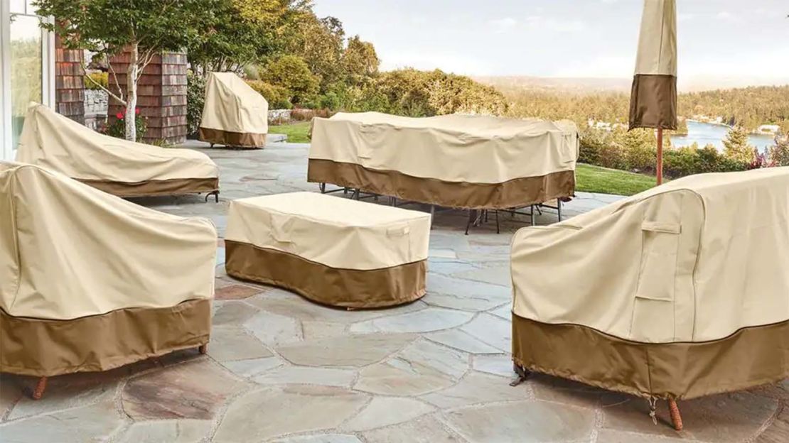 Classic Accessories Veranda Offset Patio Umbrella Cover